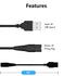 for Pritech Shaver Charger Cord USB Charging Cable Compatible with Pritech Hair Trimmer PR-2888 Charger Electric Shaver LD-8001 Charger Cord
