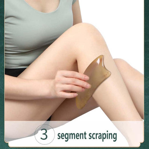 ZHAO SHOP Leg Scraping Board Scraping Thigh Massage Calf Special Artifact Shoulder and Neck Scraping Neck Body