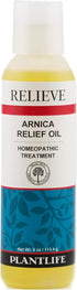 Plantlife Arnica Relieve Oil - Relieve Products are a Homeopathic Solution for