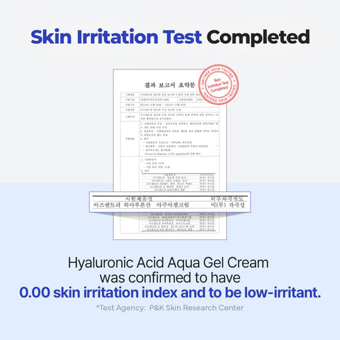 IsNtree Hyaluronic Acid Aqua Gel Cream 100ml, Korean Skincare, Lightweight Moisturizer for Oily to Combination Skin