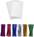 600ct Lollipop Cake Pop Kit - 200 Lollipop Sticks, 200 Bags, 200 Twist Ties, Candy Wrappers Accessories Set