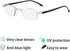 Nuaiute 2 Pcs Auto Focus Glasses Self Adjusting, Intelligent Dual Focusing Eyeglasses Smart Zoom Reading Anti-Blue