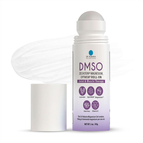 Dr. Robaina DMSO Lavender Roll-On - Ultimate Pain Relief and Skin Nourishment | 99.9% Pure Pharmaceutical Grade with