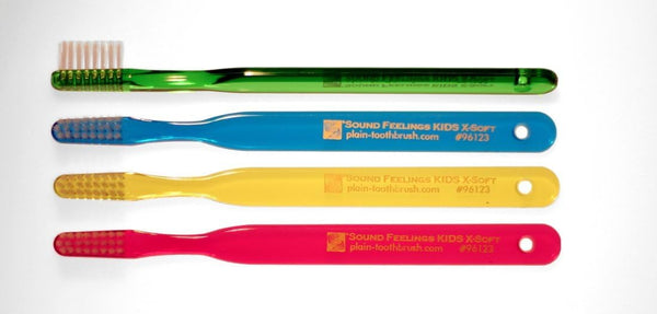 Basic Toothbrush for Kids, Extra-Soft, 4-Pack