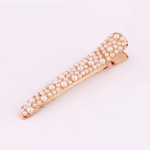 WHITEBRIDGE 4pcs Crystal Alligator Clips for Women and Girls