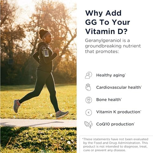 Designs for Health Vitamin D Supreme, 5000 IU with 2000mcg Vitamin K, 60 Capsules