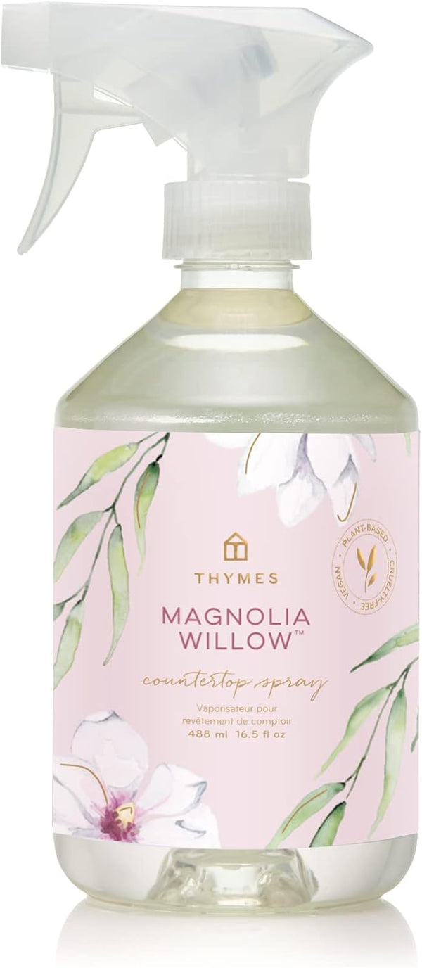 Thymes Countertop Spray: Magnolia Willow, 16.5 Fl Oz.