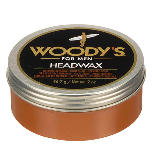 Woody's Headwax Styling Pomade for Men, Flexible Hold, 2 oz, Travel-size