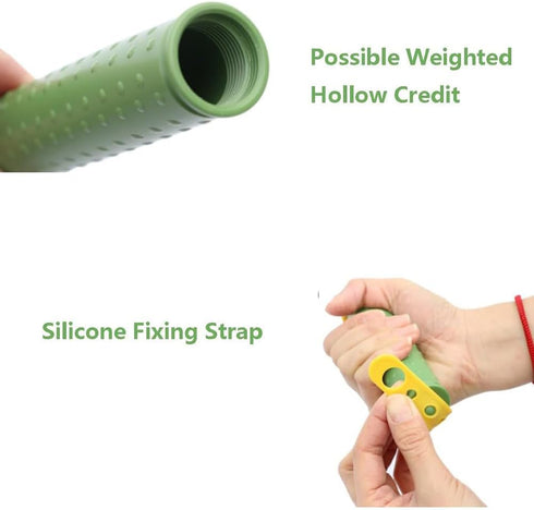 JHNGYJY 2-in-1 Fork and Spoon with Adjustable Hand Strap - Adaptive Eating Aid for Seniors and Disabled - Easy Dining
