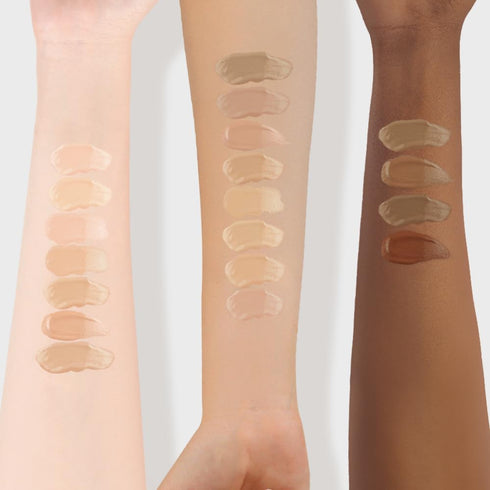 Radiance Fit Serum Foundation, Flawless Coverage, Dewy Finish, Long-lasting, Korean Makeup (C01 Porcelain, 1.05 Oz.)