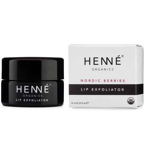 Henné Organics Lip Exfoliator - Nordic Berries Natural and Organic Sugar Scrub
