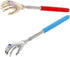 Telescopic Back Scratcher with Extendable Handle, Portable Stainless Steel Hand Massage Tool, 2 Pack