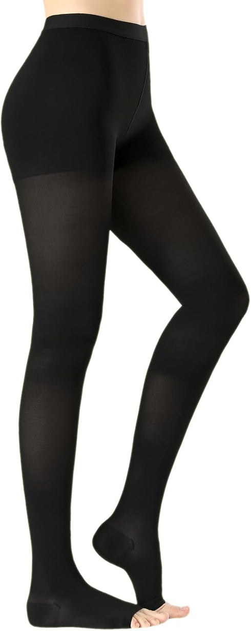 Medical Compression Pantyhose For Women & Men,20-30 mmHg Medical Grade Support Hose