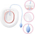 Sitz Bath Basin for Toilet Postpartum Care with Anti-Spill Design Comfortable Contoured Tubing Easy Installation