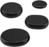 SINJEUN 40 PCS Basalt Massage Stones, 4 Sizes Large Round Hot Stones for Massage, Essential Supplies for Home Spa