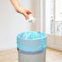 JOYEUX 4 Gallon Small Trash Bags - No-Tearing Drawstring Garbage Bags for Bathroom Kitchen, 60 Count