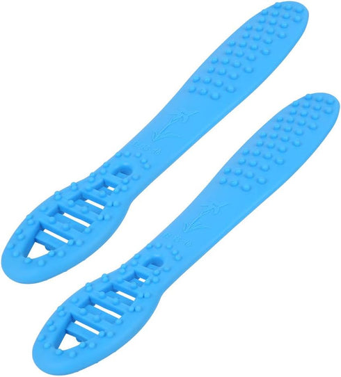 Hammer 2Pcs Set 35x6x2.5cm 428g Meridian Pat Massage Health Stick Lightweight Elastic Body Care Therapy Tool