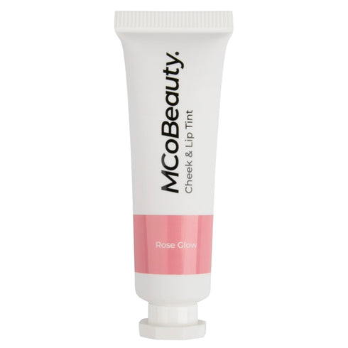 MCoBeauty Cheek & Lip Tint, Rose Glow, Vibrant Color for Cheeks and Lips, Vegan, Cruelty Free Cosmetics