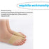 Bunion Foot Cushions - Bunion Correction and Relief Sleeve Set with Gel Pads, 4 Piece Set Medium Size, Black/Yellow