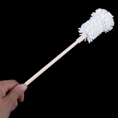 uxcell Sponge Head Home Cleaning Brush for Milk Tea Coffee Bottle Cup Washing, 2 Pcs