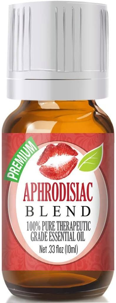 Healing Solutions Aphrodisiac Blend Essential Oil 10ml - 100% Pure Therapeutic Grade Aphrodisiac Oil