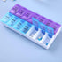 UXCONGOID 2 7 Large Pill Organizer Times a Day, Weekly Pill Organizer Daily Pill Box Day Medicine Organizer Box, AM PM