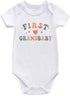 Guzcadun First Grandbaby Baby Bodysuit pregnancy announcement for grandparents