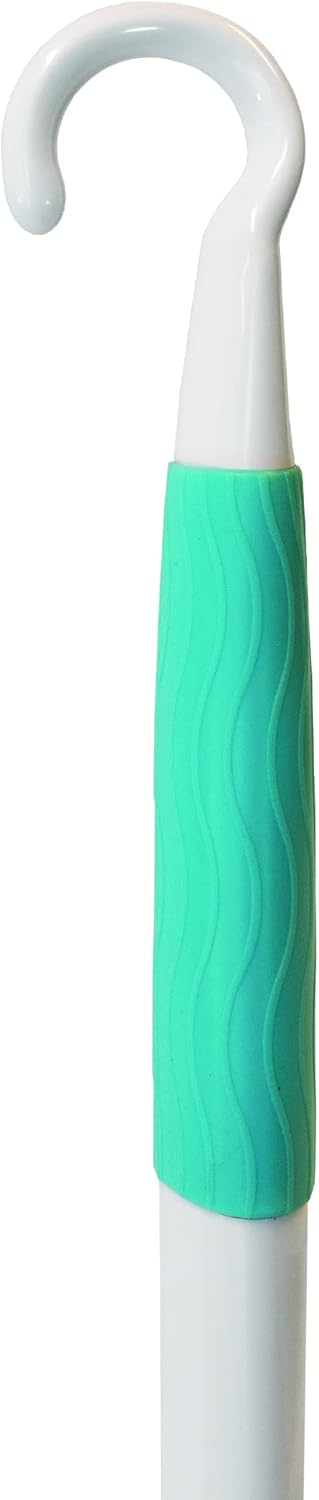 Miracle Foot Brush 30" with Pumice Stone and Grip Handle, Wet/Dry Brush for Seniors, Pregnant, Disabled