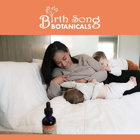 Let There Be Milk! Herbal Breastfeeding Tincture for Lactating Moms with Fenugreek, 2oz Bottle