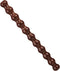 minkissy Wood Back Massager Stick Portable Gourd Shaped Muscle Roller for Neck