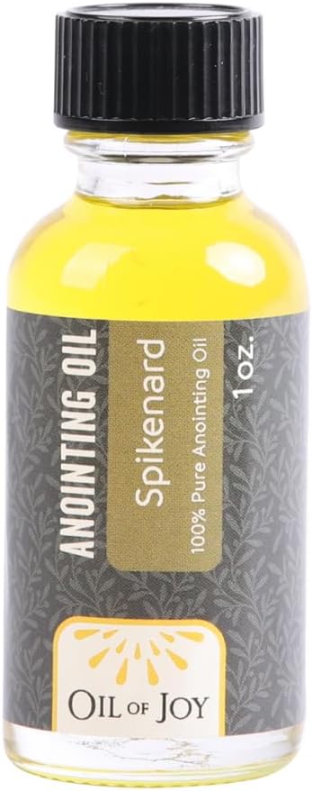 Oil Of Joy Spikenard Anointing Oil 1oz Glass Bottle for Prayers