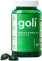 Goli SuperGreen Vitamin Gummy, 60 Count, Essential Vitamins and Minerals, Plant-Based, Vegan, Gluten-Free & Gelatin