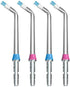 Plaque Seeker Replacement Tips for Waterpik Water Flossers, 4-Pack Oral Irrigator Tips