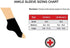 Doctor Developed Ankle Brace/Compression Sleeve/Ankle Support with Silicon Gel Pad for Foot Support - Doctor Written