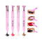 4 in 1 Makeup Pen, Refillable Portable Makeup Set with Colored Eyeliner, Brow & Lip Liner, Highlighter