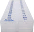 AM PM 31 Day Monthly Pill Planner Organizers - Large Compartment Pill Boxes for Entire Month (AM/PM Clear & Blue)