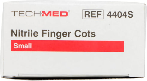 DUKAL 4404S Tech-Med Finger Cot, Small Nitrile, Pack of 144