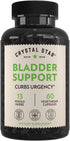 Crystal Star Bladder Strength, 60 Capsules, Herbal Urinary Tract Health Supplement with Cranberry Extract