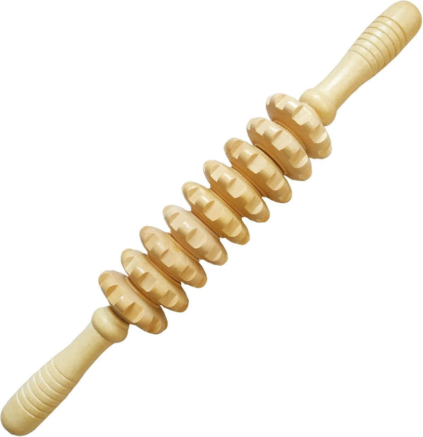 Wood Therapy Massage Tools Manual Massage Roller Stick for Body Sculpting, Maderoterapia