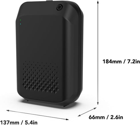 ICRPSTU 150ml Bluetooth Smart Scent Air Machine, Aromatherapy Essential Oil Diffuser with APP Control for Home Hotel