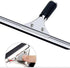 45cm Grip Glass Squeegee for Window Cleaning - Stainless Steel All Purpose Squeegee with Non-Slip Handle