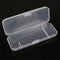White Transparent Shaving Box - Razor Protector Plastic Cover Container for Manual Razor Accessories