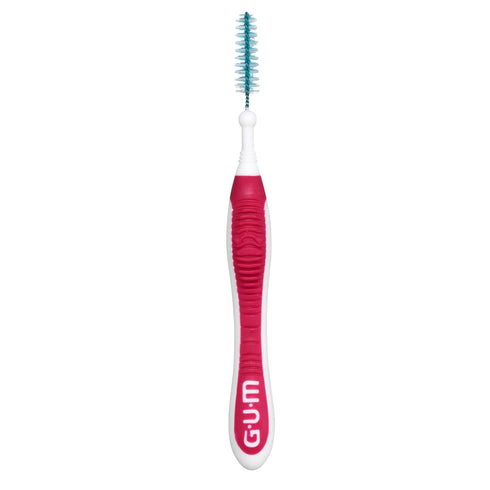 GUM Proxabrush Go-Betweens - Moderate Interdental Brushes, Soft Bristled Dental Picks for Plaque Removal & Gum Health,