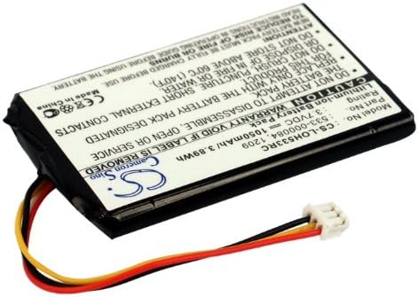 Cameron Sino 3.7V 1050mAh Replacement Remote Control Battery for Logitech
