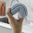 Original Damp Duster Sponge, Magic Cleaning Sponges for Blinds, Baseboards, Glass, Pet Hair, Mirrors, 4 Pack Grey
