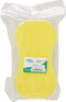 SIM SUPPLY Smart Savers 8 in. x 4.3 in. Yellow Sponge Pack of 12