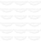 Hicarer 48 Pieces Raise Eyelashes Rods, Silicone Eyelash Pads (Small, Medium, Large) for Makeup Tool