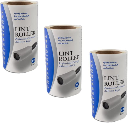 Evercare Extra Sticky Roller Refill, 180 Sheets, 60 Count (Pack of 3)