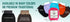 Natural Elephant Exfoliating Hammam Glove Pack of 5 (Black, Lilac, Teal, Orange, Brown)
