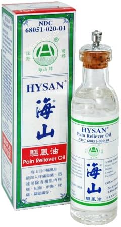 Hysan Pain Reliever Oil, 1.4 Oz, 40 ml Bottle